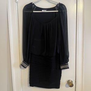 Black formal dress
